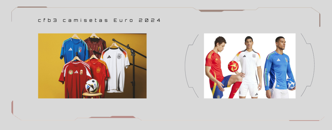 Camisetas Euro 2024